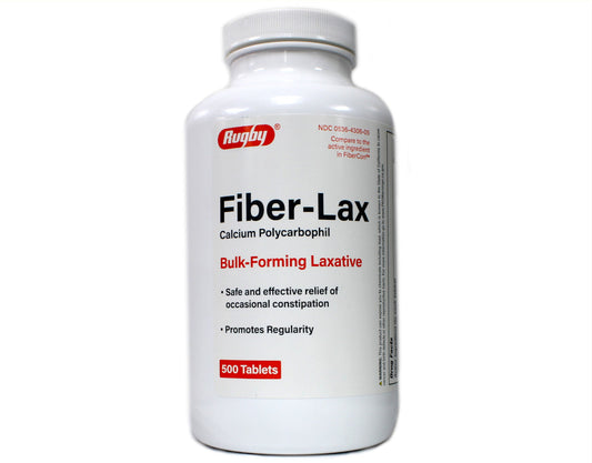 FIBER-LAX 625 MG TABLET 60CT RUGBY