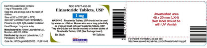 FINASTERIDE TB 1MG 90