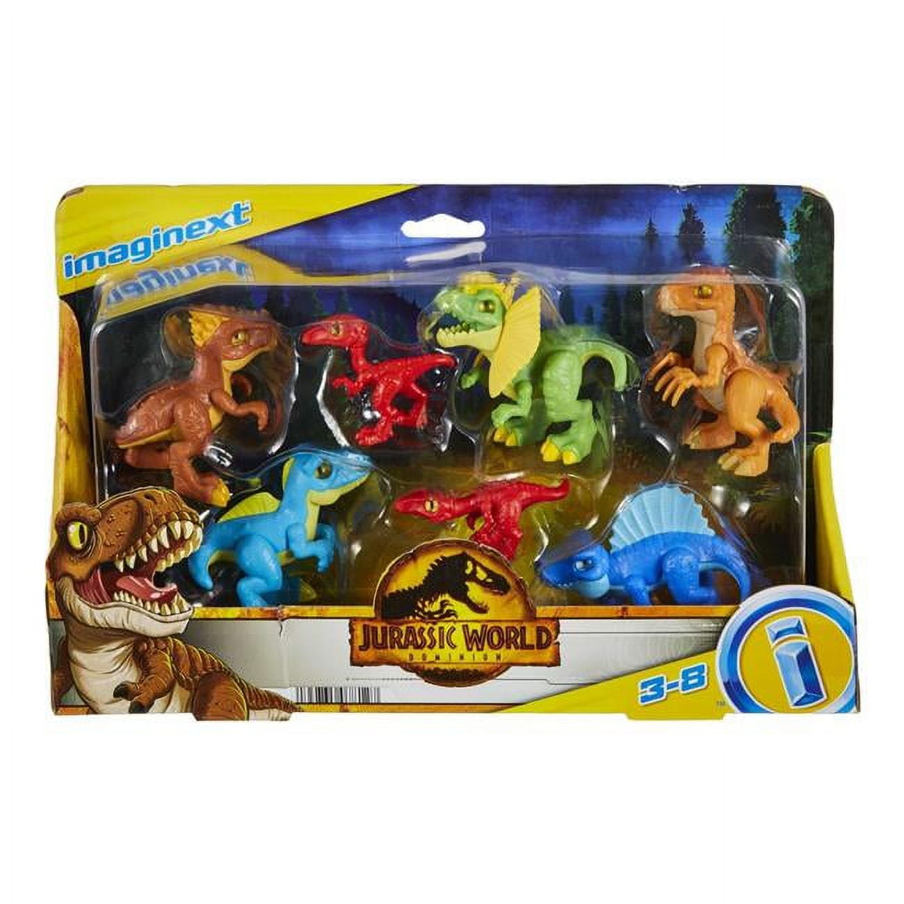 Fisher-Price Imaginext Jurassic World Miniature Dinosaurs, Assorted
