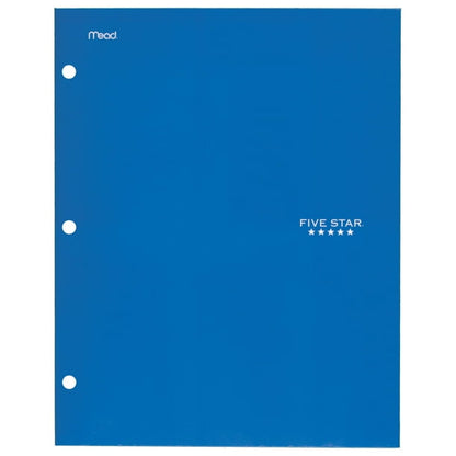 Five Star 4-Pocket Paper Folder, Assorted Colors
