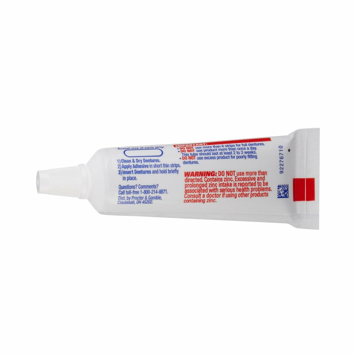 Fixodent Denture Adhesive Cream Original 0.75oz