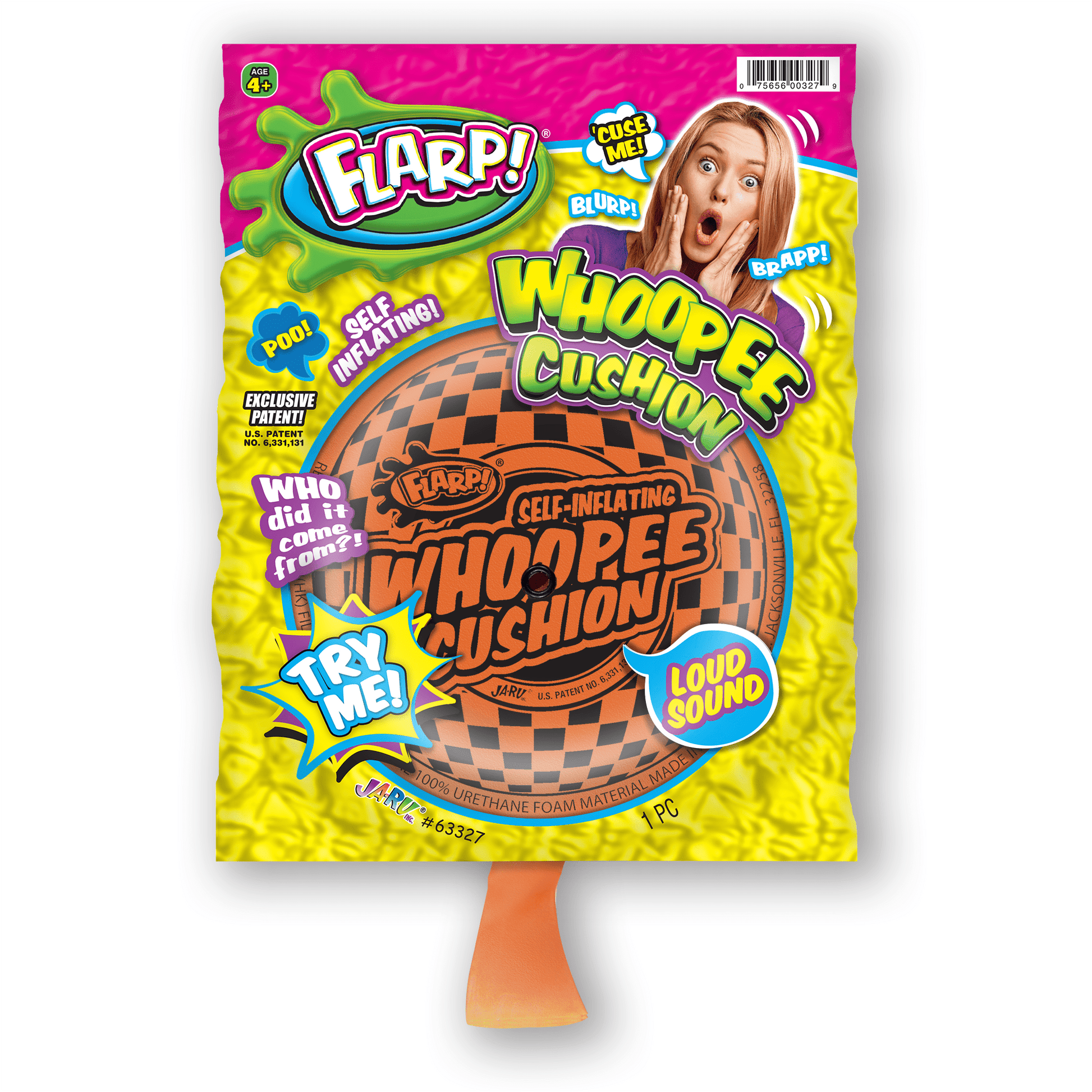 Ja-Ru Flarp! Self – Inflating Whoopee Cushion
