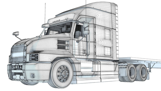 CREATOR FLATBED TRUCK 270PC DSHP