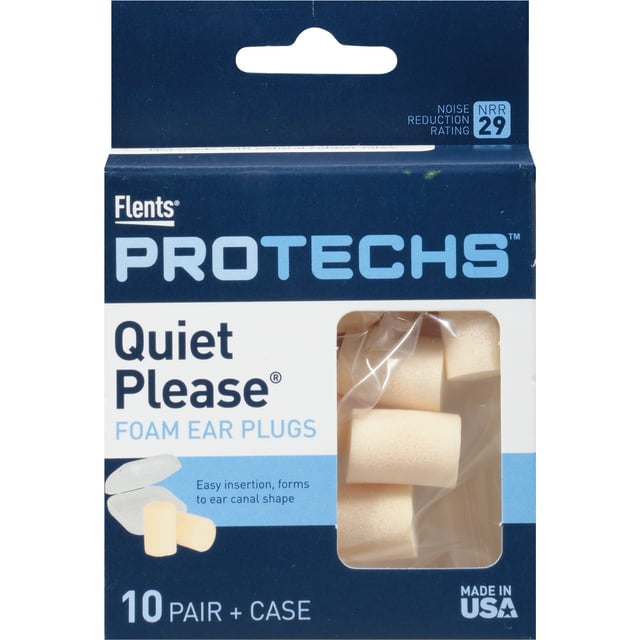 EAR PLUG QUIET PLEASE FOAM NRR29 6PR