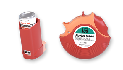 FLOVENT DISKUS IN 100MCG 60