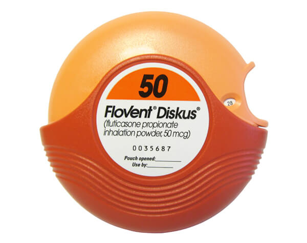 FLOVENT DISKUS IN 100MCG 60