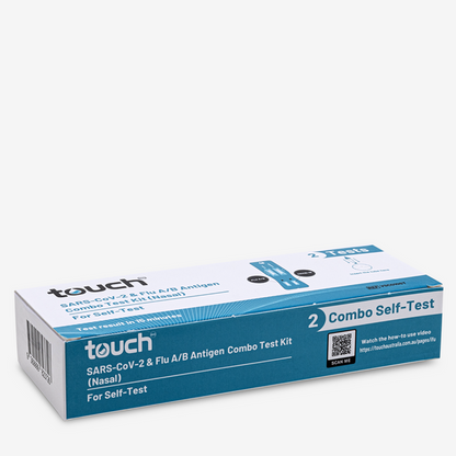 2SAN 3IN1 COVID-19 + FLU A&B TEST 2CT