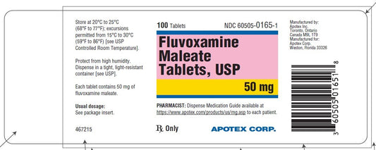 FLUVOXAMINE TB 100MG 100