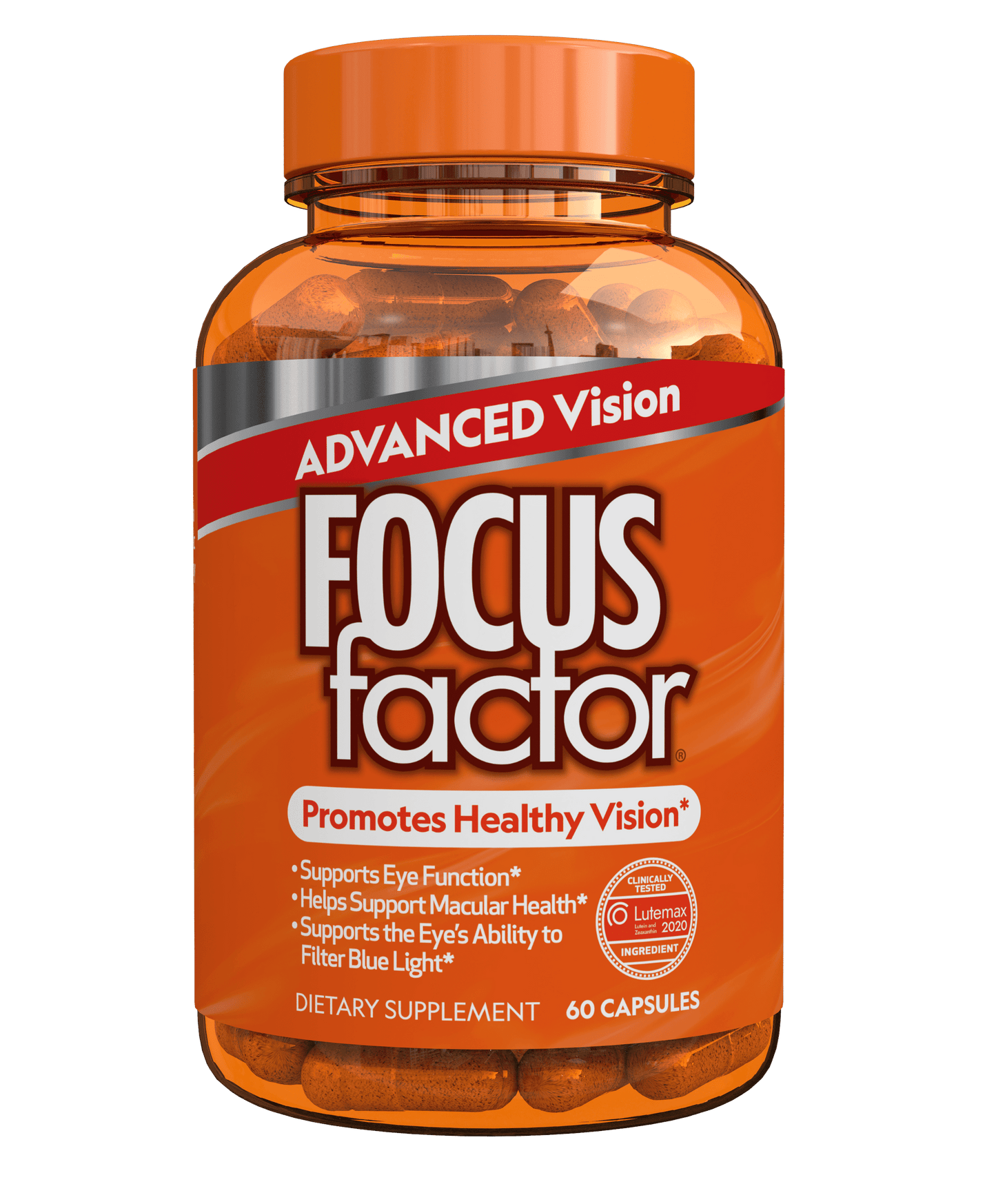 FOCUS FACTOR TB 60 BRN/VSN