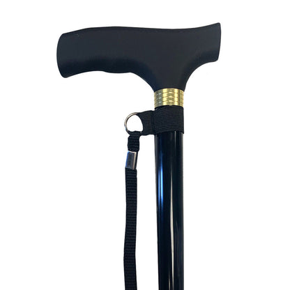 CANE EQ FOLDING BLACK