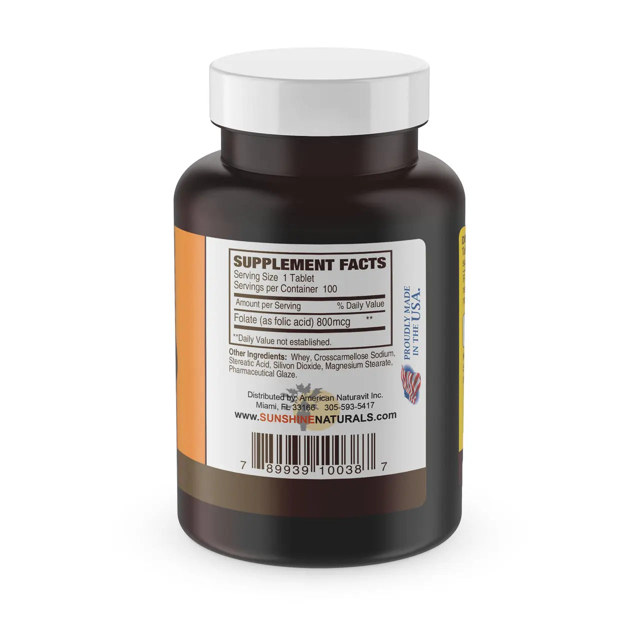 MULTIVITAMIN W/ FOLIC ACID TAB 100