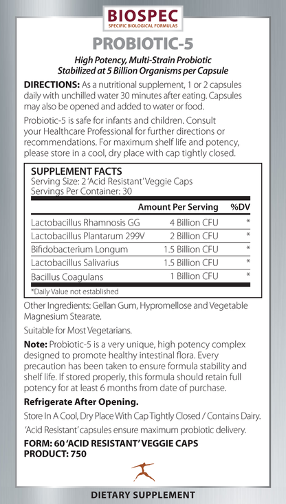 PROBIOTIC,SUPER 5