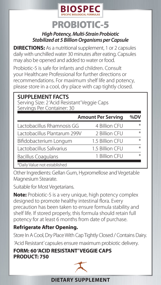 PROBIOTIC,SUPER 5