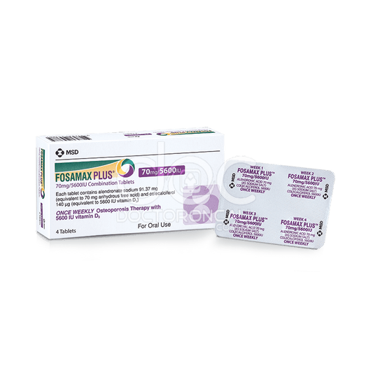 FOSAMAX PLUS D TB 70MG-2800U 4UU