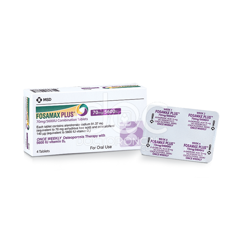 FOSAMAX PLUS D TB 70MG-5600U 4UU
