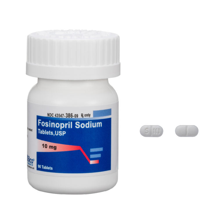 FOSINOPRIL SODIUM TB 10MG 90 CPLT