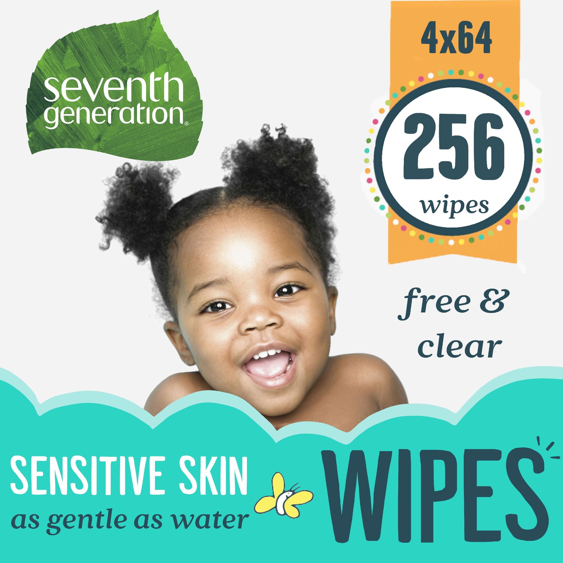 BABY WIPES,FREE & CLEAR