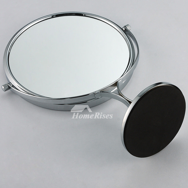 Goody 2 Sided Magnifying Makeup Mirror Standing Silver 11398, 1.0 CT