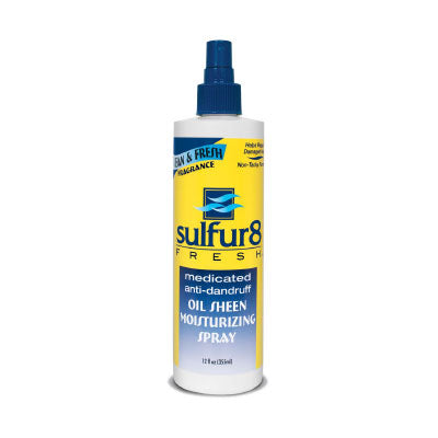 Sulfur8 Medicated Oil Sheen Moisturizing Spray 12oz