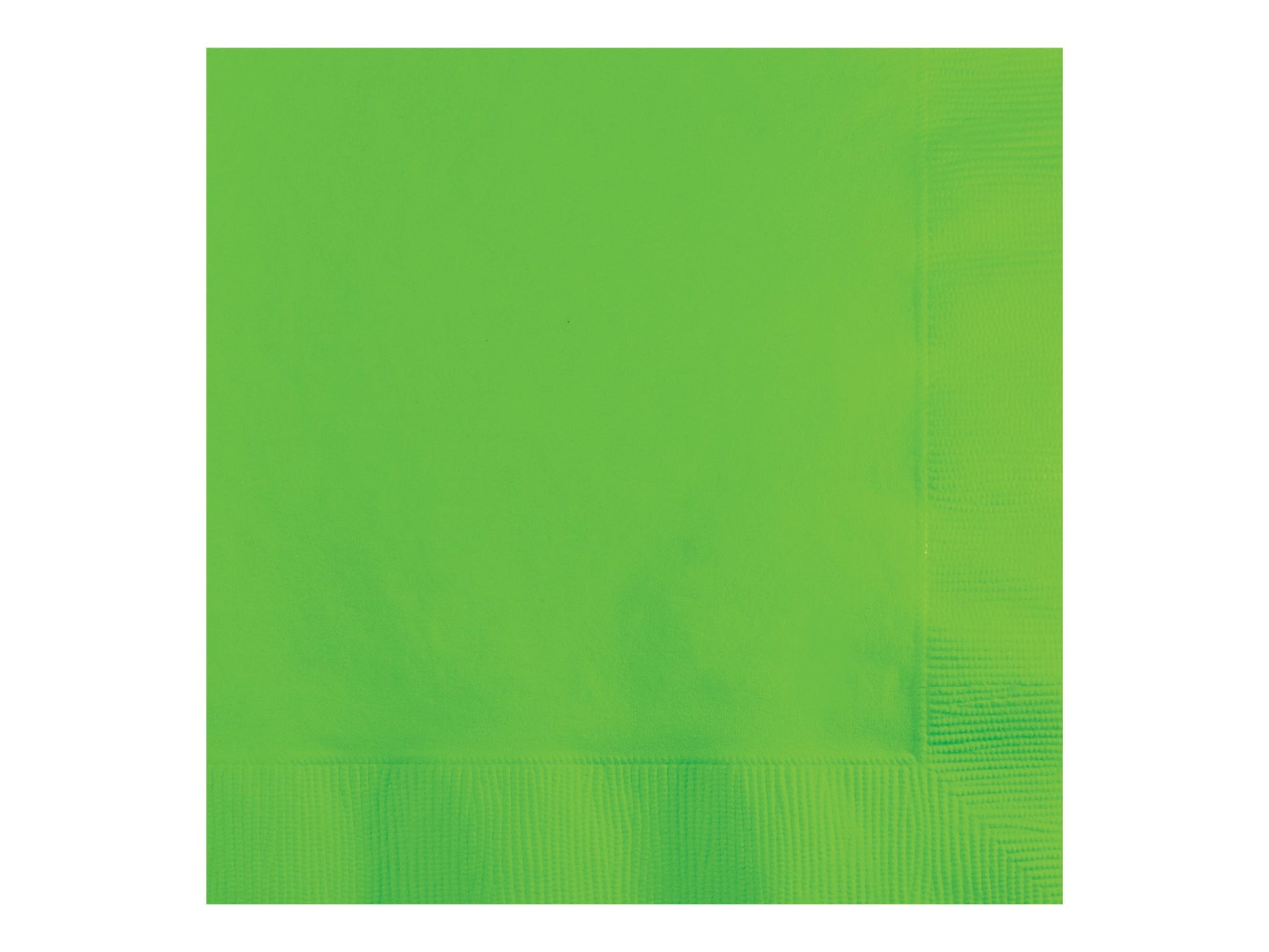SENSATIONS Beverage Napkins - Fresh Green, 40 count