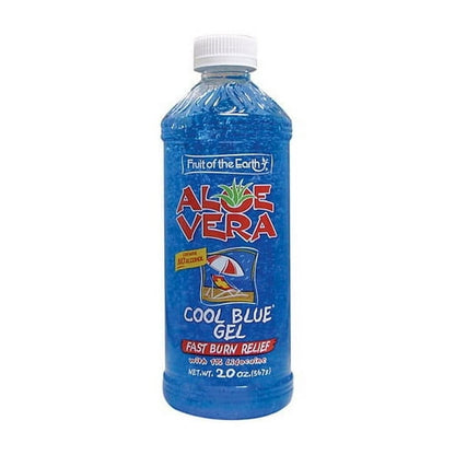 ALOE VERA COOL BLUE 1%LIDO GEL 20OZ FOTE