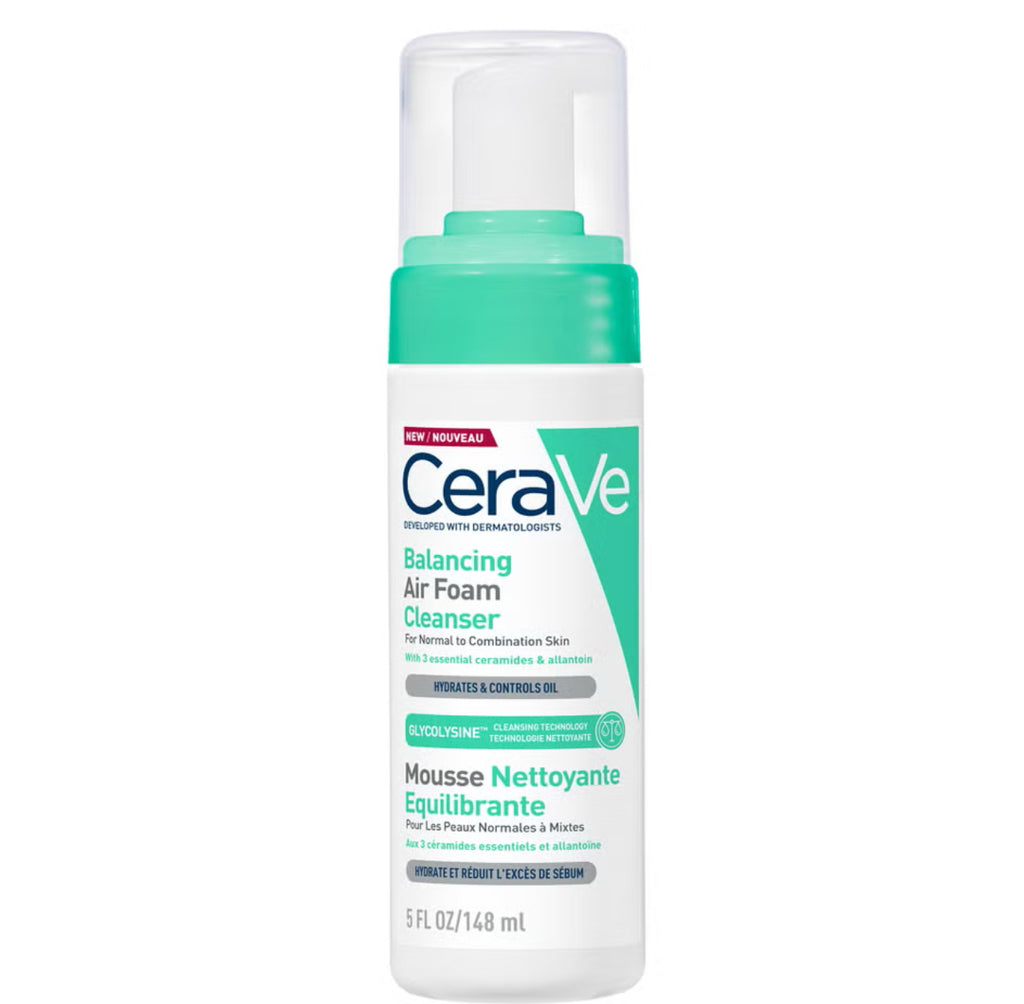 Cerave Air Foam Cleanser 8oz Normal To Combination Skin