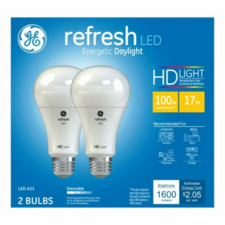 GE 13W LED Soft White Dimmable BR40 Indoor Floodlight Light Bulb