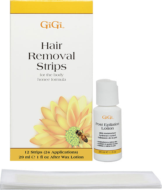 Gigi Strips Body Hair Removal 12 Strips (24 Applications)