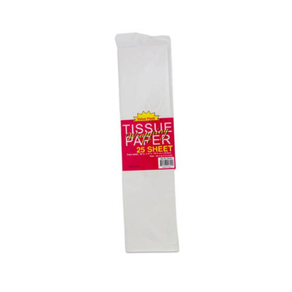 TISSUE PAPER WHITE 20 SHEETS
