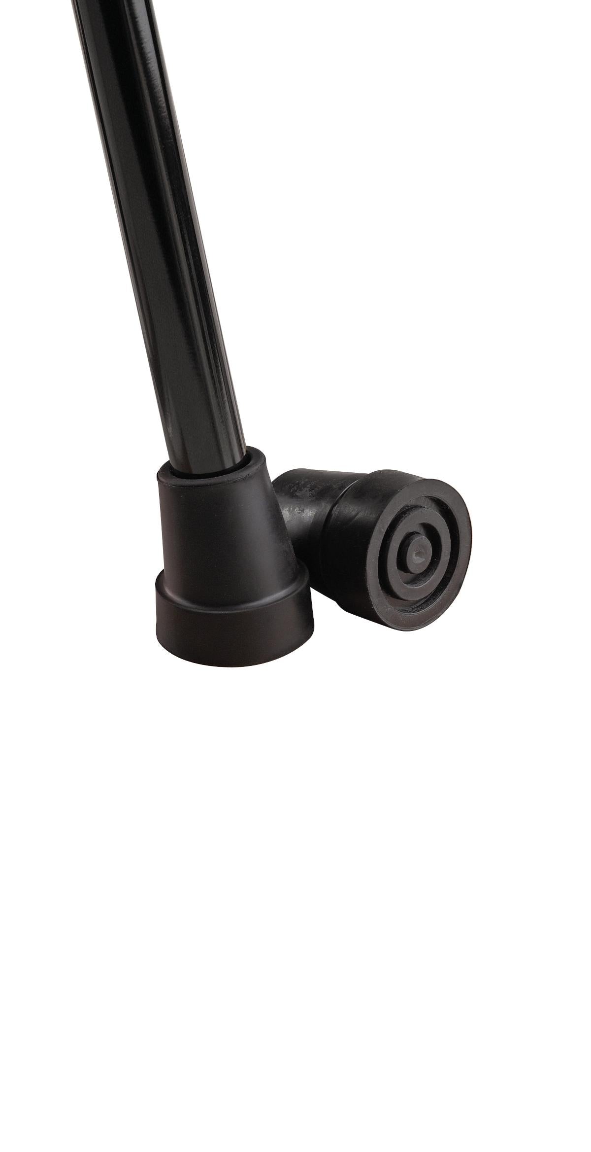 CANE TIP EQ 4 QUAD 5/8N GREY