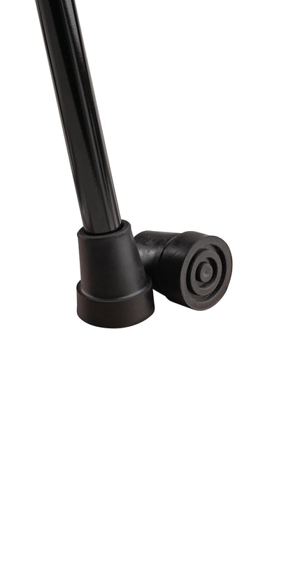 CANE TIP EQ 4 QUAD 5/8N GREY
