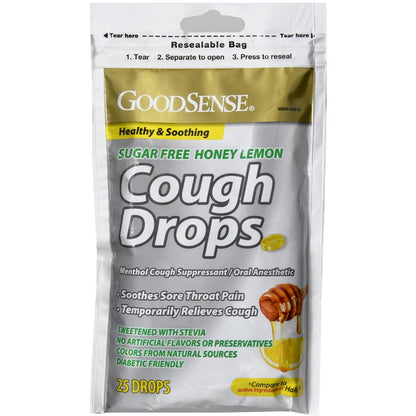 GS COUGH DROPS BAG HONEY LEMON 30CT