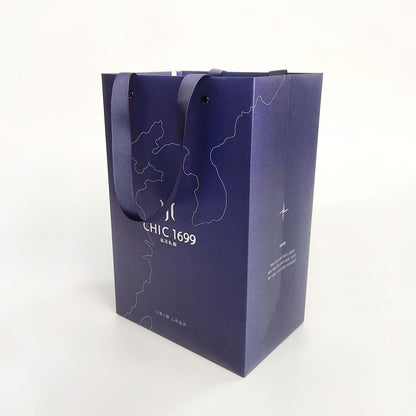 GIFT BAGS DARK BLUE MEDIUM