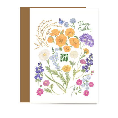 BDAY BLOSSOM 9OZ CUP 8CT