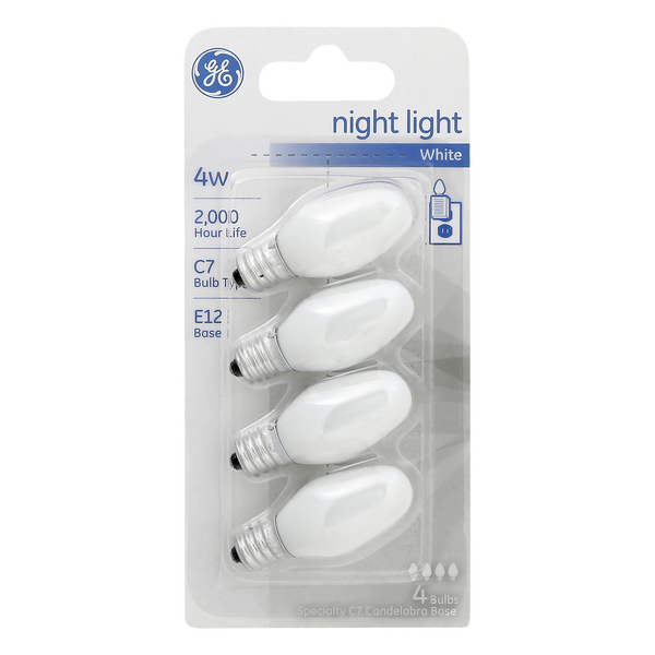 GE 7.5W S11 Nightlight Light Bulb