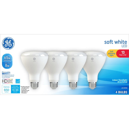 GE Lighting Classic LED 100/70/30 Watt Replacement, Soft White, A19 3-Way Bulbs, 1 Pack