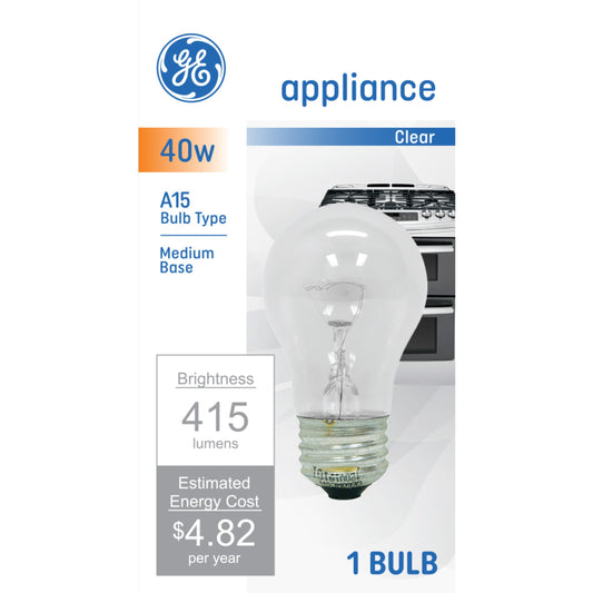 GE 15W A15 Soft White General Purpose Light Bulb