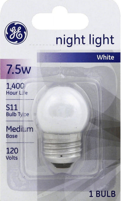 GE 16001 4W Night Light Bulb White