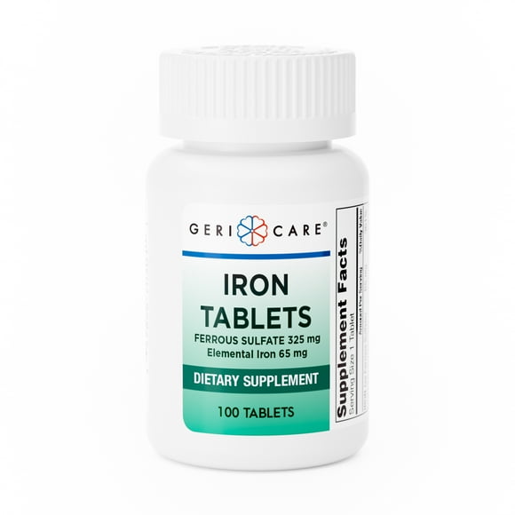 FERROUS SULFATE 325MG TAB 100CT RELIABLE