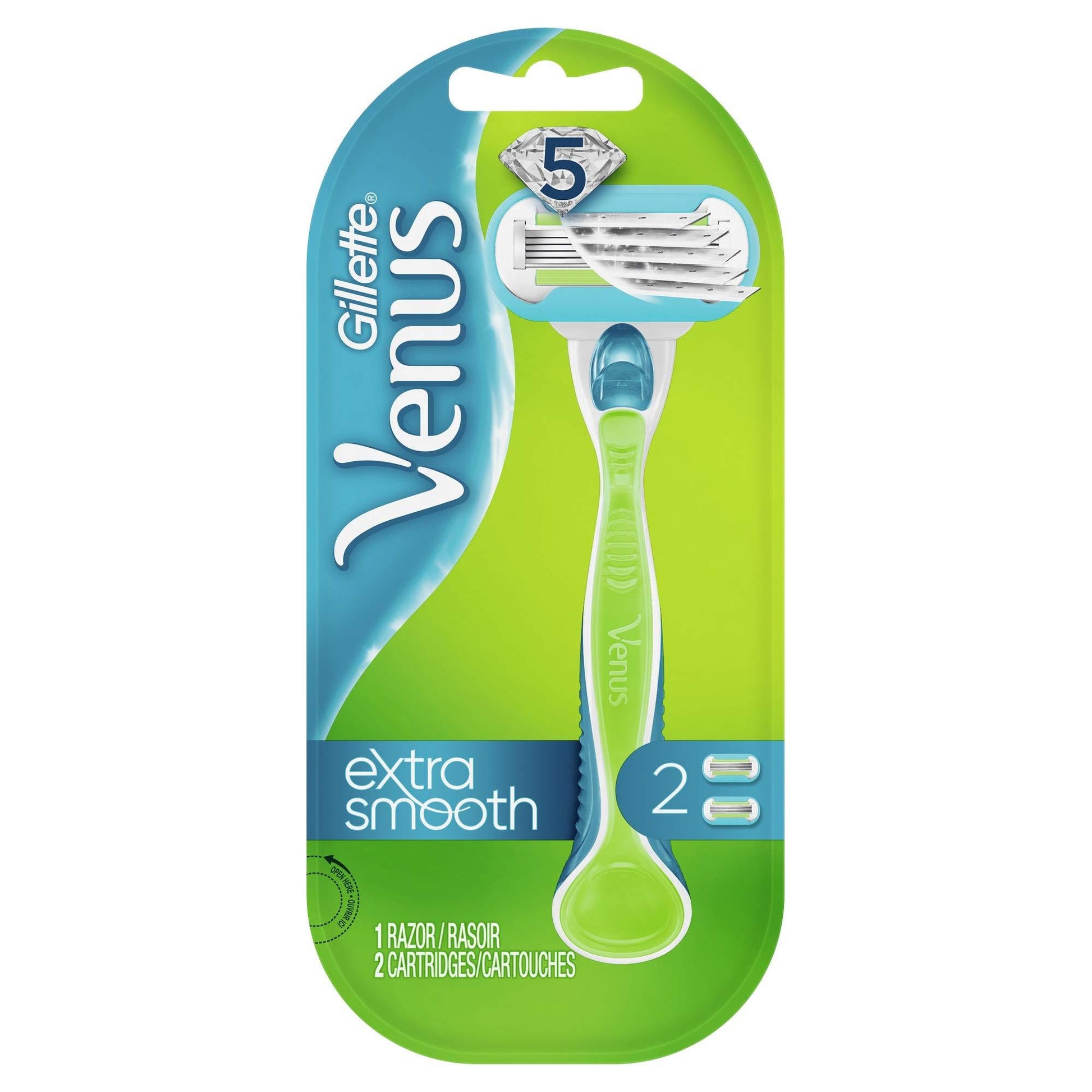 Gillette Venus Razor Extra Smooth + 2 Refills