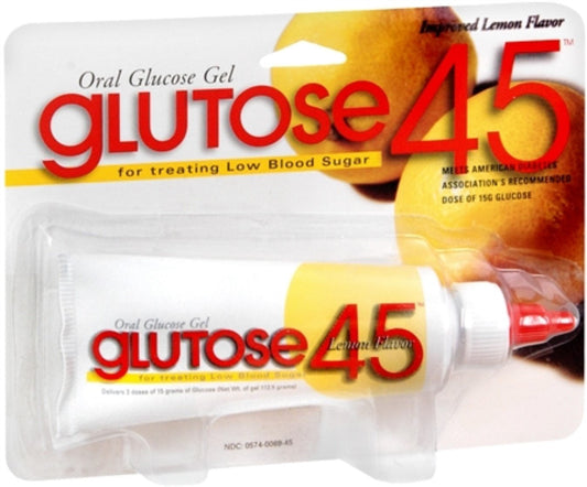 GLUTOSE 45 GL 40% 112.5GM LEMON