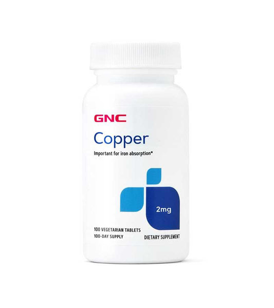 COPPER 2 MG TAB 100