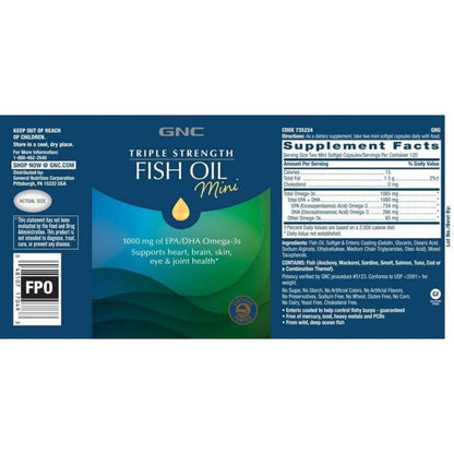 NB FISH OIL GC 645MG 90 MINI SFG