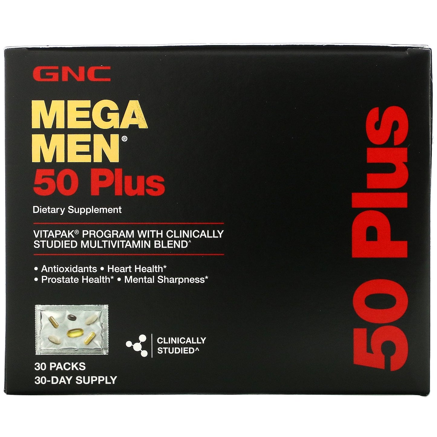 VITAPAK,MEGA MEN 50 PLUS