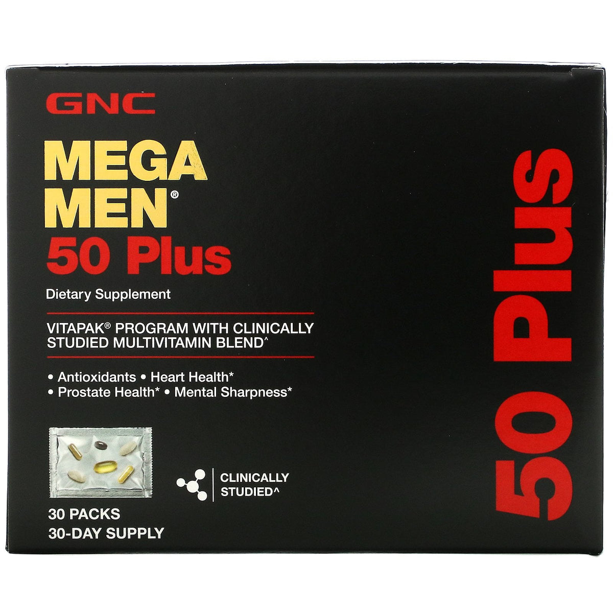 VITAPAK,MEGA MEN 50 PLUS