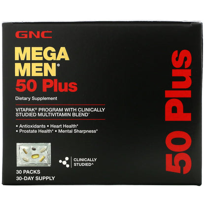 VITAPAK,MEGA MEN 50 PLUS