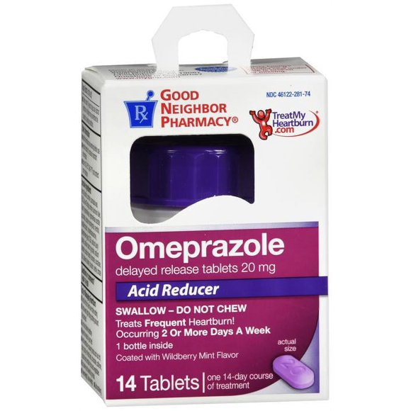 GNP OMEPRAZOLE 20 MG DR TAB 42CT