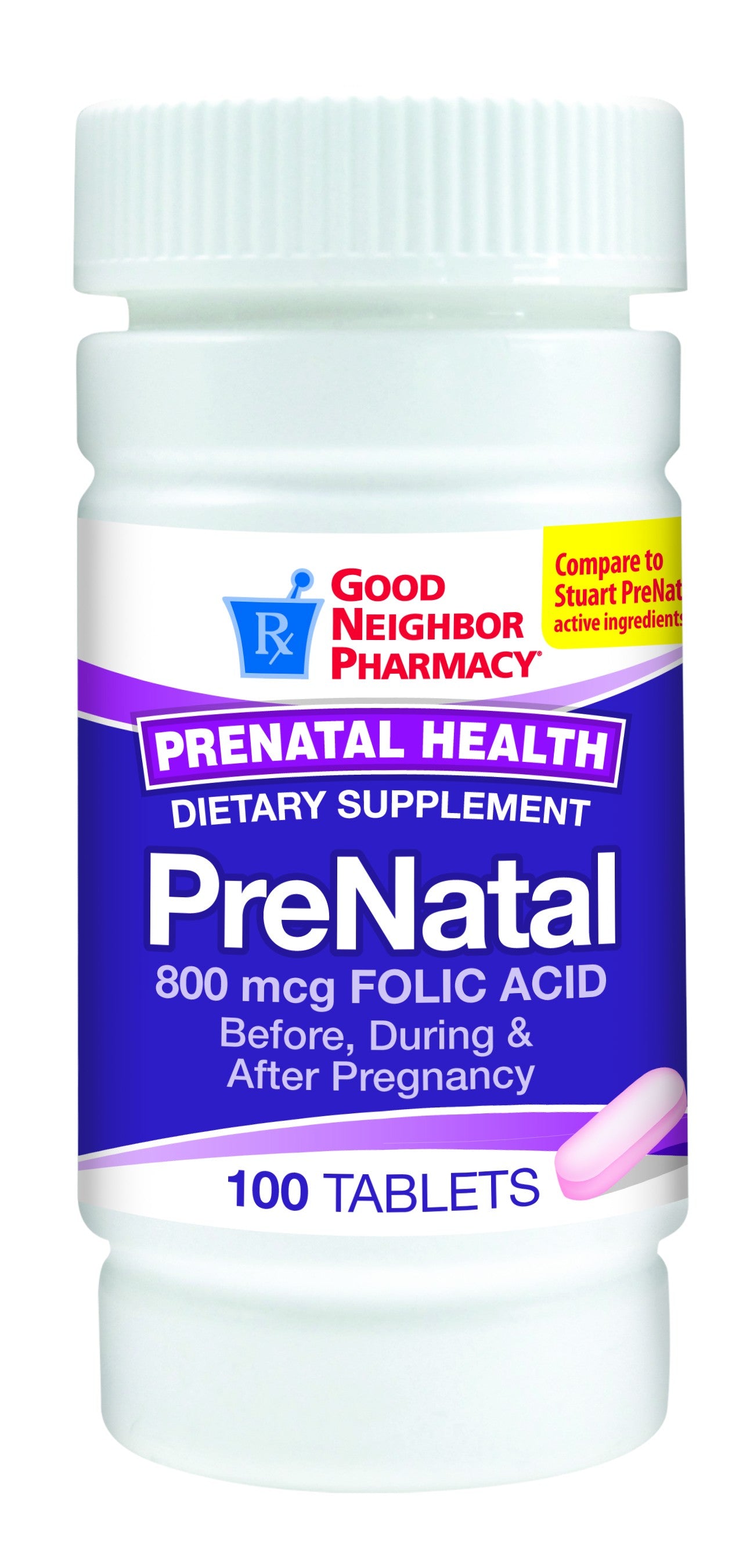 GNP PRENATAL MULTIVITAMIN TAB 30CT