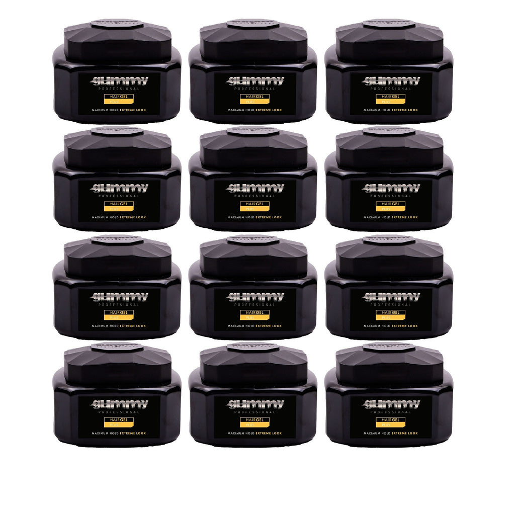 Gummy Hair Gel Maximum Hold Extreme Look Plus 16.9oz