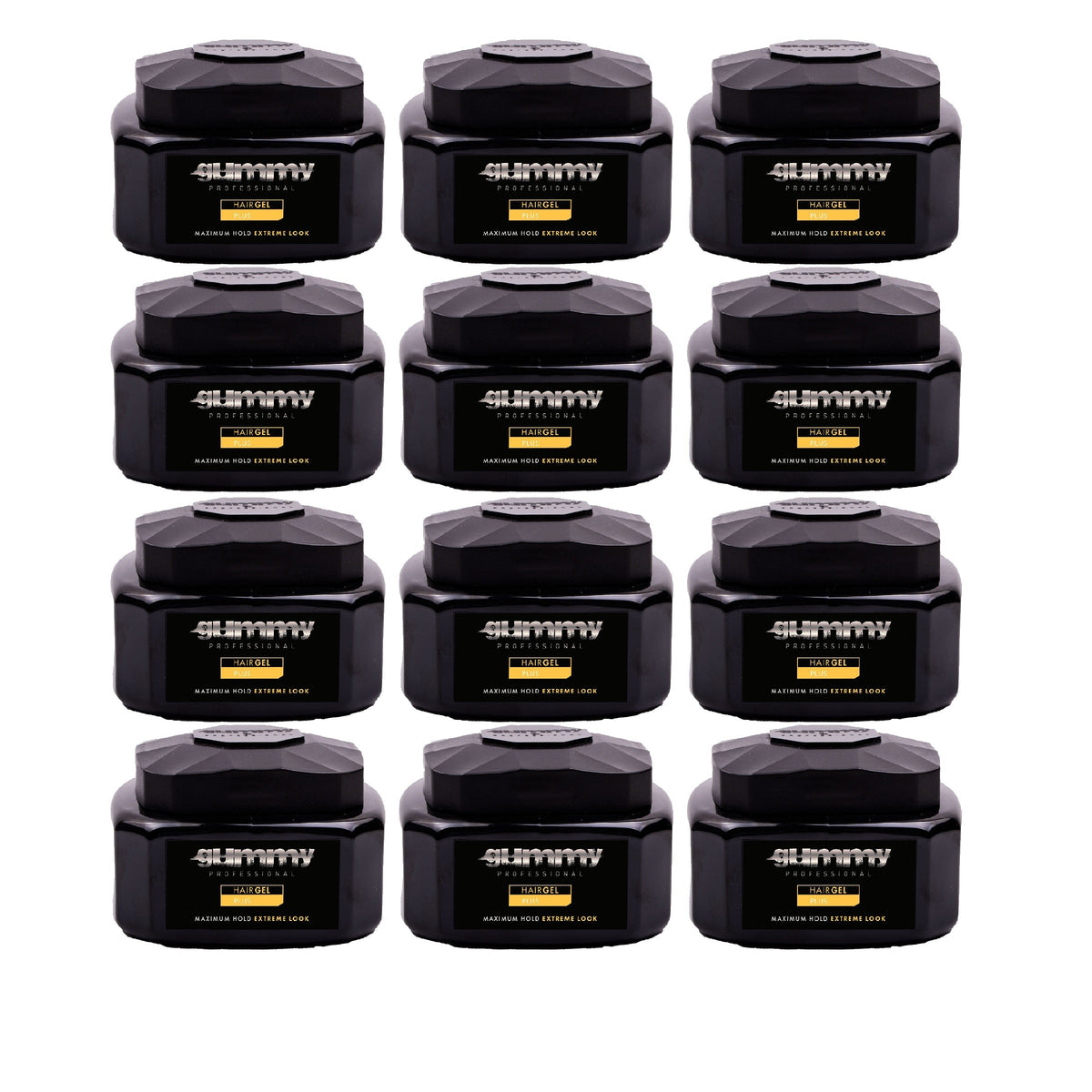 Gummy Hair Gel Maximum Hold Extreme Look Plus 16.9oz
